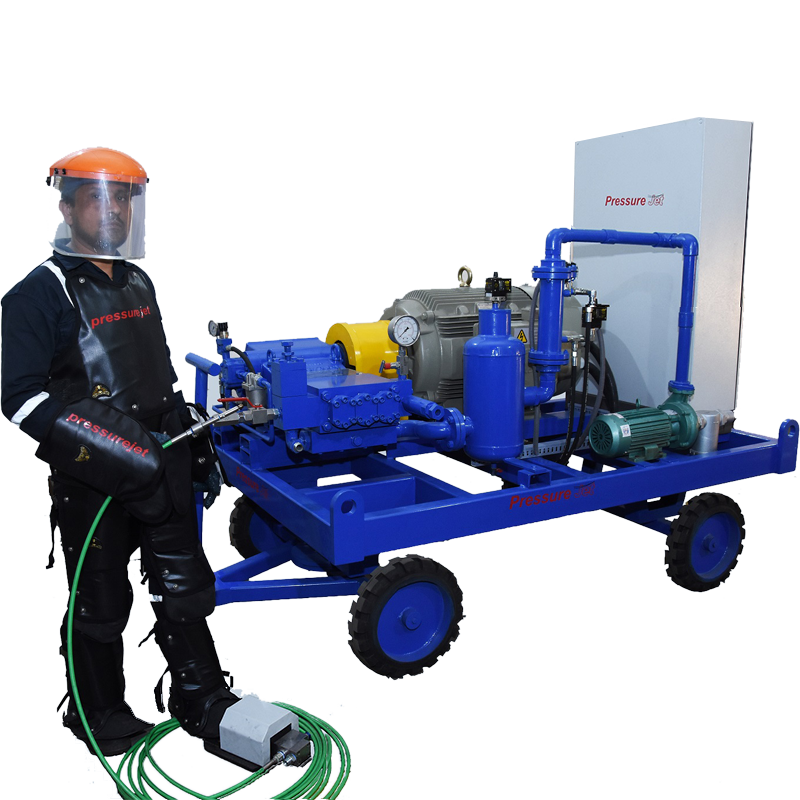 High Pressure Water Jet Cleaning Equipment with Accessories